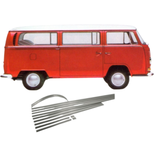 Kit baguettes (13 pièces) complet 72-79 (vendu avec clips)