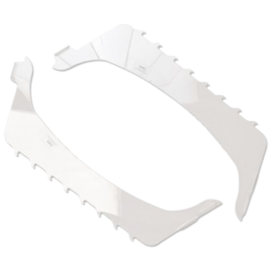 Set de 2 écopes d'entrée d'air de refroidissement moteur en polycarbonate pour T2 8/63-7/67