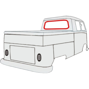 Joint de vitre arrière cabine simple et/ou cabine 50-65