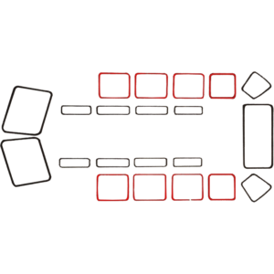 Joint de vitre latérale fixe 50-67