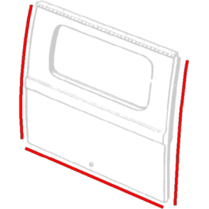 Joint de hayon arrière 50-63 (en 3 pièces)