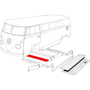 Profilé transversal de chassis 60-7/67