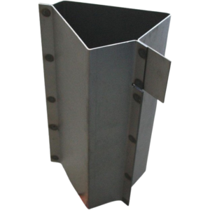 Tôle de réparation en bas du montant de porte (pilier A) droite T2 -67