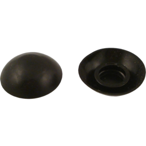 Capuchon de vis de pare-choc noire