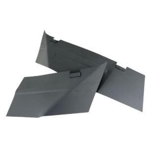 Set de 2 coins gauche et droit intérieur sous le pare brise