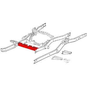 Renfort transversal arrière 68-72