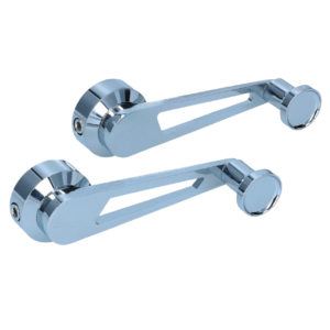 Set de 2 manivelles de lève vitre aluminium 68-