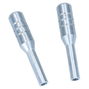 Set de 2 loquets de porte aluminium 8/66-