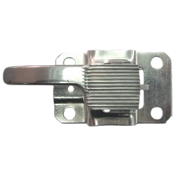 Gache intérieure gauche d'ouverture de porte chromée 67-