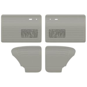 Set de 4 panneaux de porte gris clair (off white #15) avec vide poche 7/67- TMI