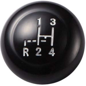 Pommeau de levier de vitesse VINTAGE SPEED noir diamètre 10mm