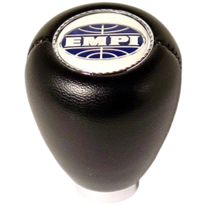 Pommeau en vinyl noir siglé EMPI