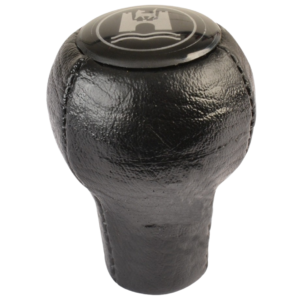 Pommeau de levier de vitesse en simili cuir noir WOLFSBURG EDITION