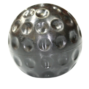 Pommeau en forme de balle de Golf