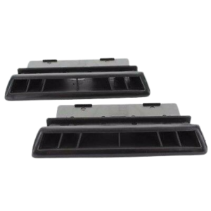 Set de 2 grilles de ventilation de pare-brise 8/67-7/70 tableau de bord en mousse