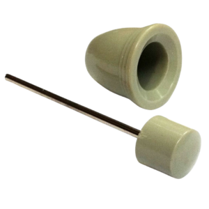 Bouton de lave-glace en bakélite gris -7/66