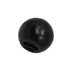 Bouton de commande de chauffage 8/64-7/71 noir