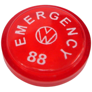 Pastille d’interrupteur de warning 7/67- sauf 1303