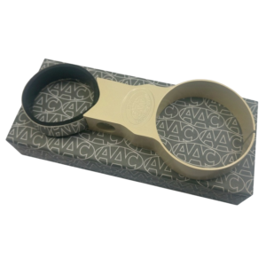 Fixation de manomètre 52mm sur colonne de direction couleur ivoire