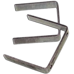 Set de 2 pattes de fixation de feu arrière -7/57