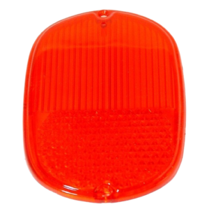 Vitre de feu arrière 8/62-67 USA rouge (sans cerclage chromé)