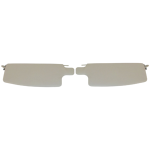 Set de 2 pare-soleil CLASSIC LINE blanc  8/67- (sans miroir)