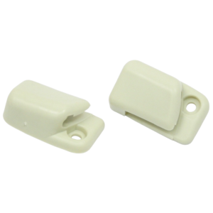 Set de 2 supports de pare-soleil blanc 8/67-