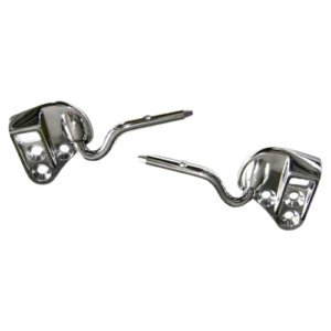 Set de 2 pattes de montage de pare-soleil pour Cox Cabriolet 68-72