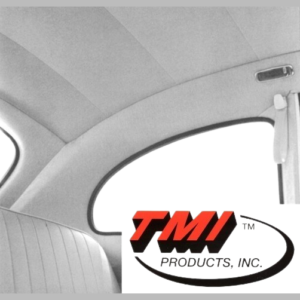 Ciel de toit ivoire 53-60 en tissu (TMI #77)