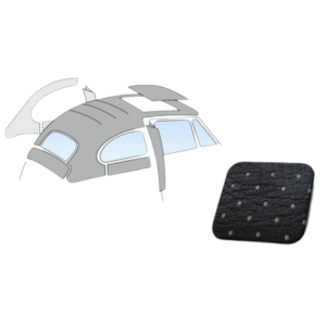 Ciel de toit noir pour 64-67 avec toit ouvrant (TMI #45)