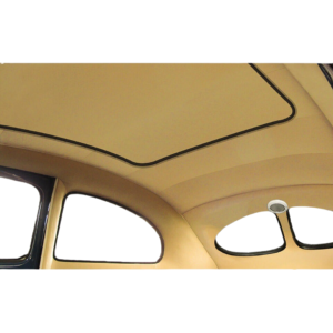 Ciel de toit pour 47-54 découvrable en tissu ivoire (TMI #77)