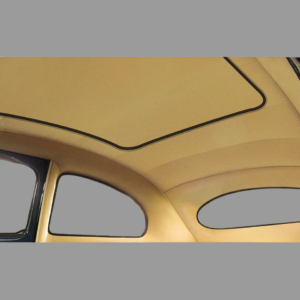 Ciel de toit pour 55-57 découvrable en tissu ivoire (TMI #77)