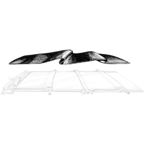 Toile de découvrable pour 47-55 en vinyl noir (TMI #40)