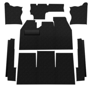 Kit moquette intérieur noire 69-72