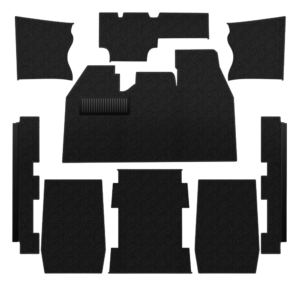 Kit moquette intérieur noire 73-78 (sauf 1302/1303)
