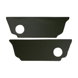 Set de 2 cartons noirs sous banquette arrière 60-74