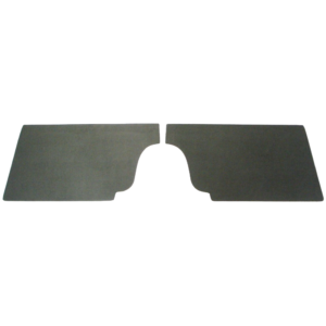 Set de 2 cartons noirs sous banquette arrière 50-59