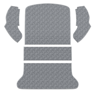 Kit moquette de coffre arrière grise 65-72