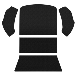 Kit moquette de coffre arrière noire 73-77