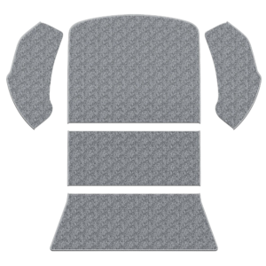 Kit moquette de coffre arrière grise 73-77
