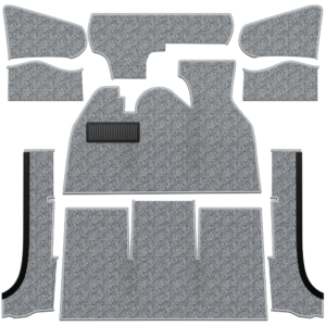 Kit moquette intérieur grise 71-72 TMI