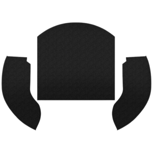 Kit moquette de coffre arrière noire 56-70 TMI