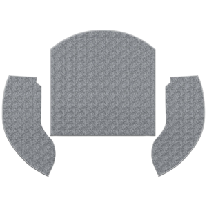 Kit moquette de coffre arrière grise 56-70 TMI