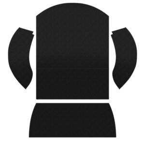 Kit moquette de coffre arrière noire 73-79 TMI