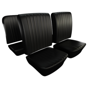 Kit housses de sièges noir 65-67 (smooth leatherette #11)
