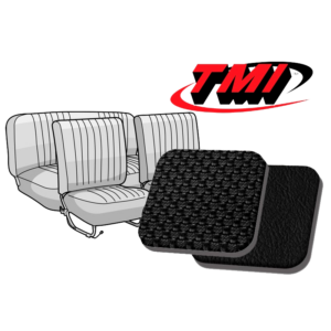 Kit housses de sièges noir 68-72 (basketweave #01)