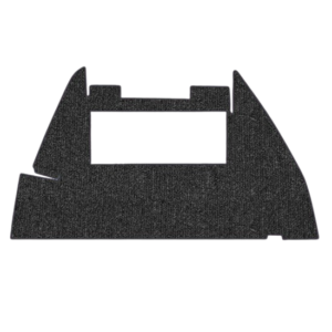 Moquette de coffre avant noire 56-59