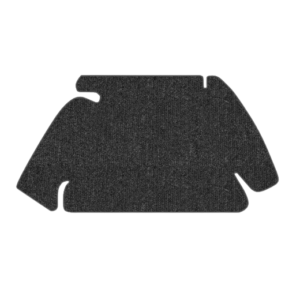 Moquette de coffre avant noire 60-67