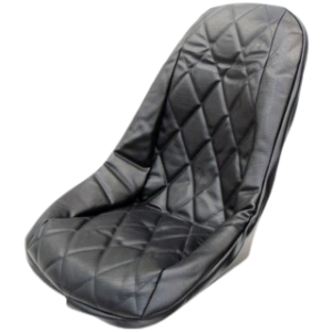 Housse pour réf 92840 en vinyl losange noir