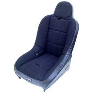 Baquet «RACE-TRIM» habillage vinyl noir / tissu noir